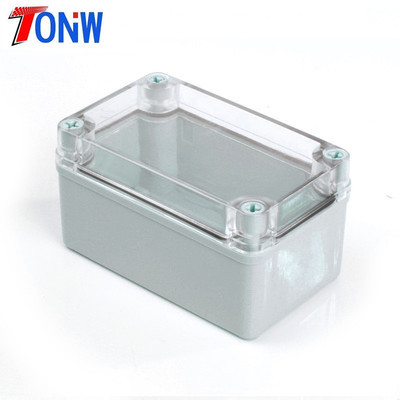 130×80×70mm透明盖防水盒 乐清通为电气引领户外配电箱新标杆